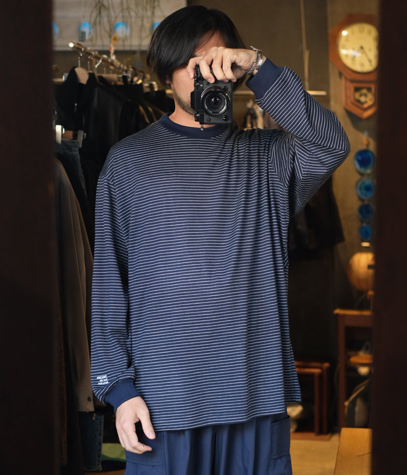 PRODUCT TWELVE "Super 140’s Melino Wool Long Sleeve T-shirt"