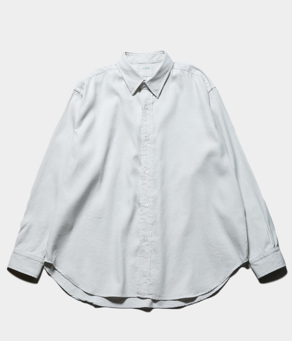 A.PRESSE 2025 Style1  "Double Weave Twill Regular Collar Shirt"