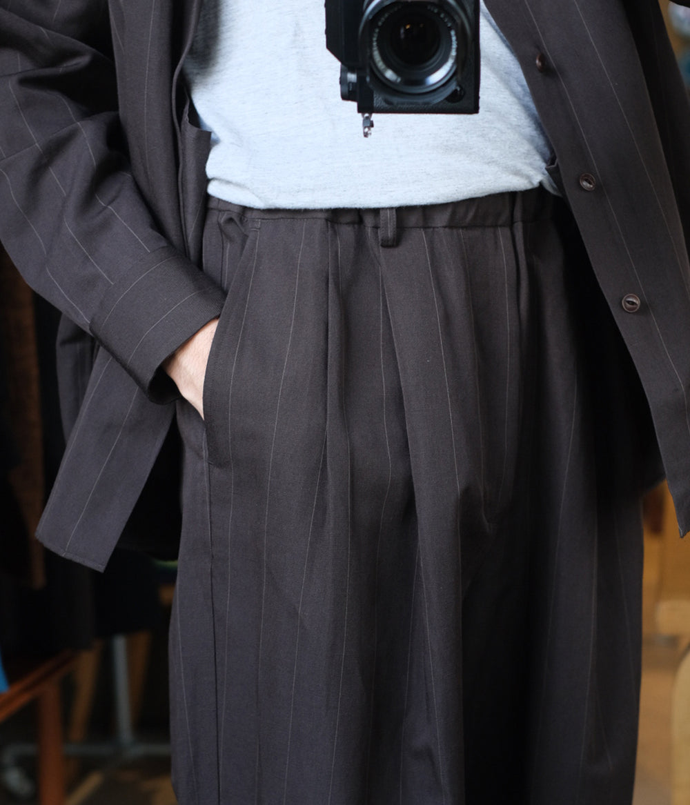 パンツ YOKO SAKAMOTO Double Pleated Trousers M YOKO SAKAMOTO / DOUBLE PLEATED WIDE EASY PANTS | JACK in the