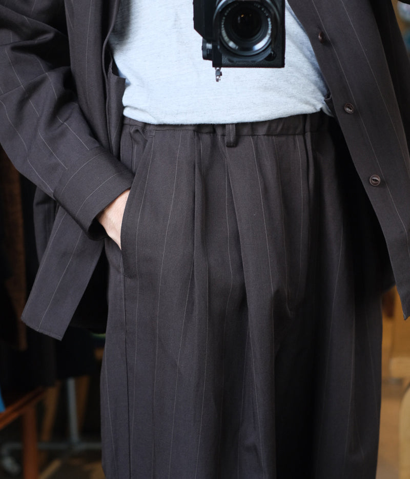 YOKO SAKAMOTO "DOUBLE PLEATED EASY PANTS"