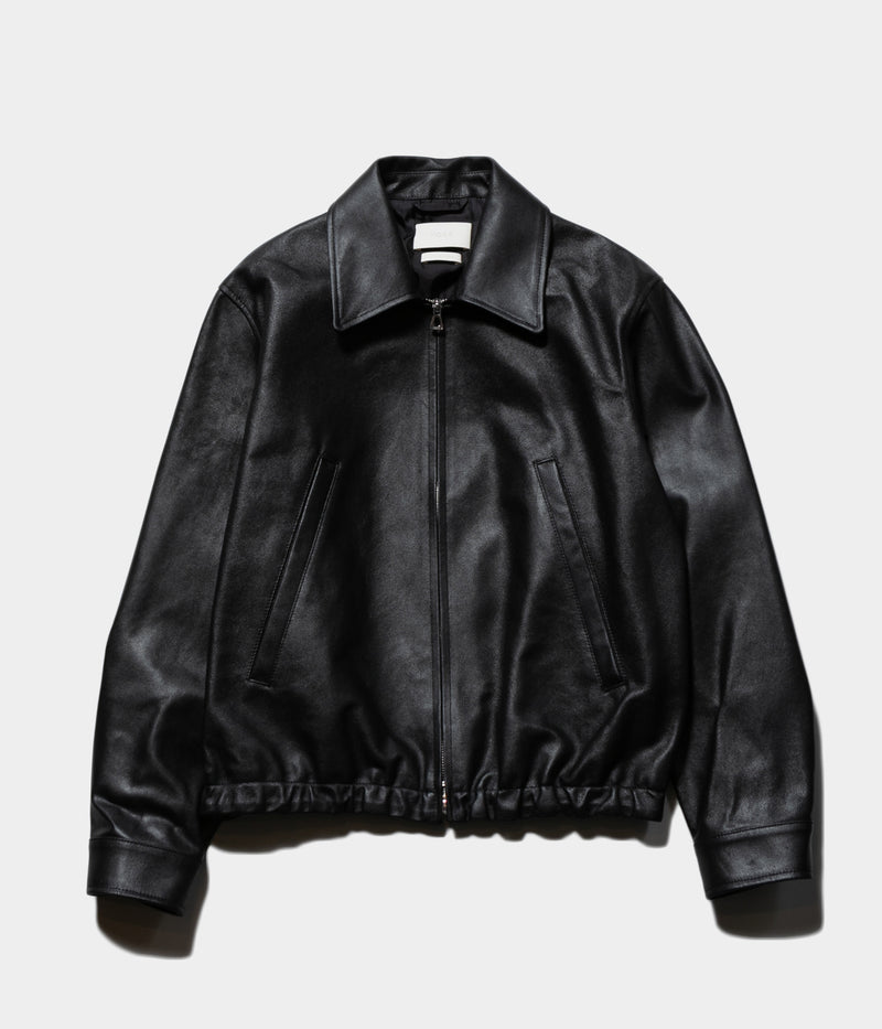 YOKE 25SS "LEATHER ZIP BLOUSON"