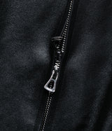 YOKE 25SS "LEATHER ZIP BLOUSON"