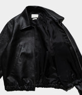 YOKE 25SS "LEATHER ZIP BLOUSON"