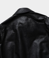 YOKE 25SS "LEATHER ZIP BLOUSON"