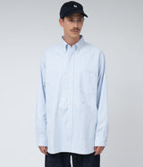 NANAMICA "Button Down Stripe Wind Shirt"