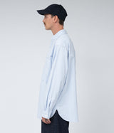 NANAMICA "Button Down Stripe Wind Shirt"