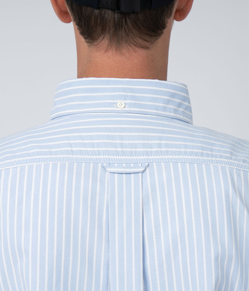 NANAMICA "Button Down Stripe Wind Shirt"