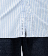 NANAMICA "Button Down Stripe Wind Shirt"