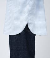 NANAMICA "Button Down Stripe Wind Shirt"