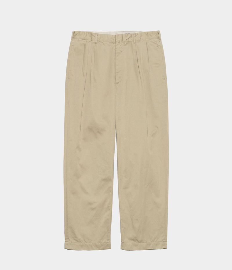 NANAMICA "Double Pleat Chino Pants"