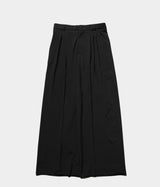 YOKE 25SS "WOOL TROPICAL 3PLEATED WIDE-LEG TROUSERS"