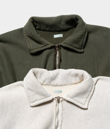 A.PRESSE 2025 Style1 "Vintage Half Zip Sweat Shirt"