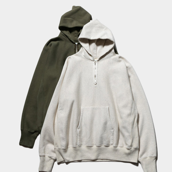 ref.01 / ref.02 / ref.03 | A.PRESSE “Vintage Zip Sweat