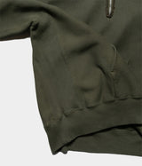 A.PRESSE 2025 Style1 "Vintage Half Zip Sweat Hoodie"