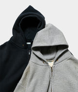 A.PRESSE 2025 Style1 "Vintage Zip Sweat Hoodie"