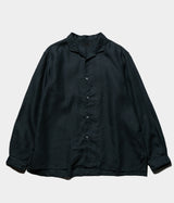 MITTAN "SH-117" hemp open-collar shirt