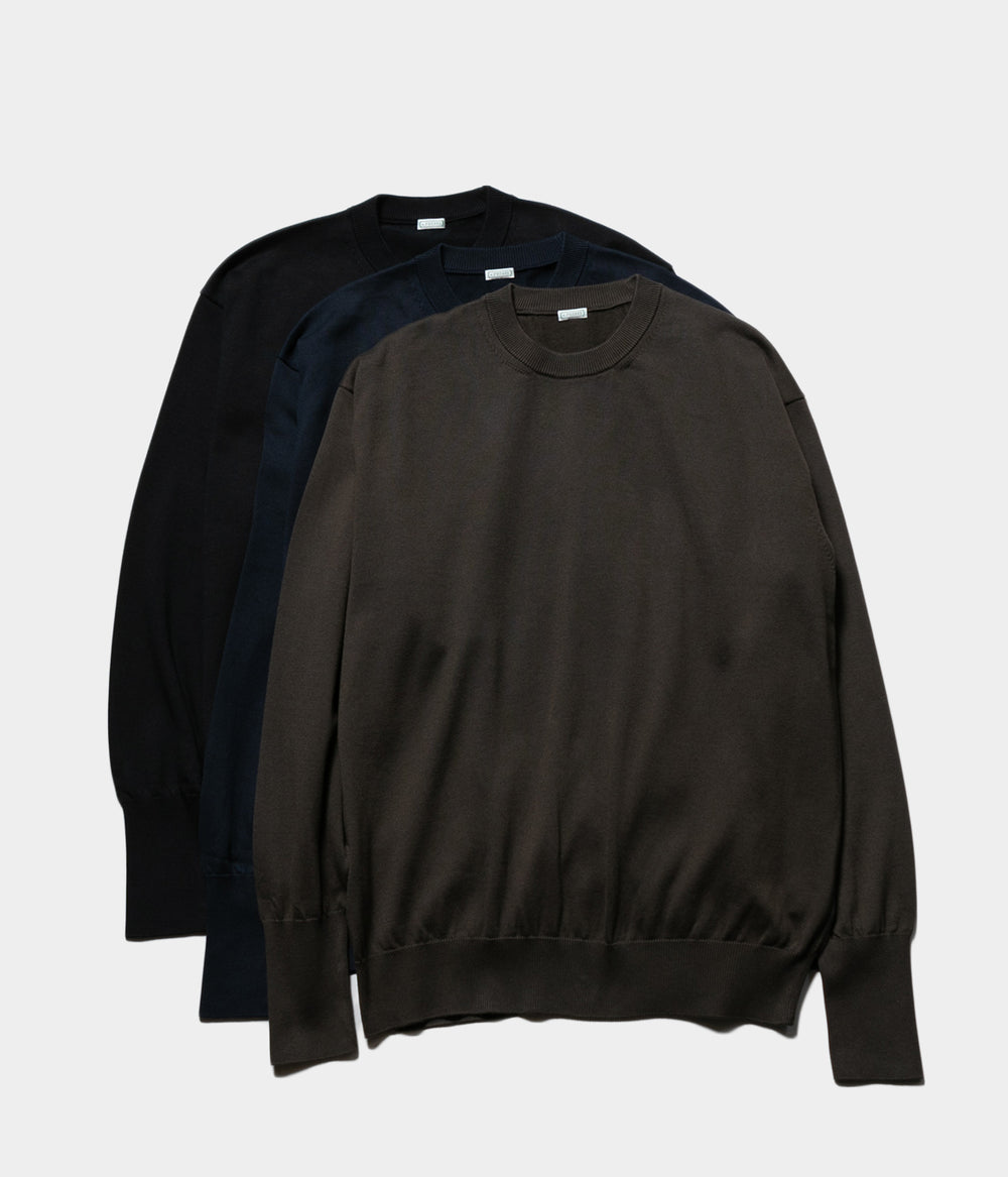 2025 A.PRESSE Cotton knit L/S T-Shirt 2025 A.PRESSE Cotton knit L/S T-Shirt