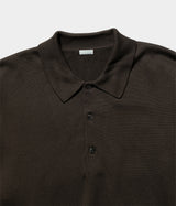 A.PRESSE 2025 Style1 "Cotton Knit L/S Polo Shirts"