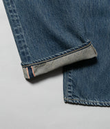 A.PRESSE 2025 Style1 "Washed Denim Wide Pants"