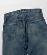 A.PRESSE 2025 Style1 "Washed Denim Wide Pants"