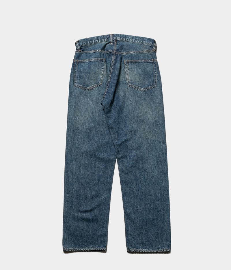 A.PRESSE 2025 Style1 "Washed Denim Wide Pants"