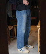 A.PRESSE 2025 Style1 "Washed Denim Wide Pants"