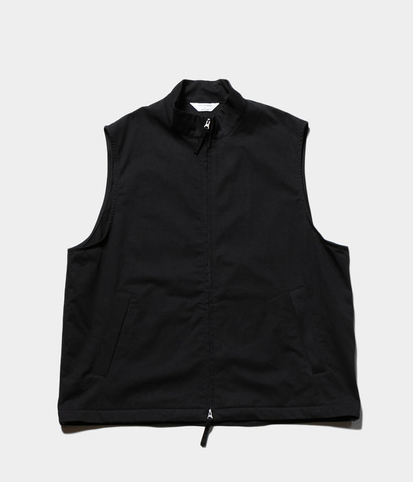 STILL BY HAND "VE02251" Stand collar vest