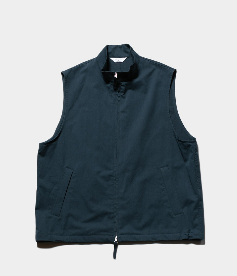 STILL BY HAND "VE02251" Stand collar vest