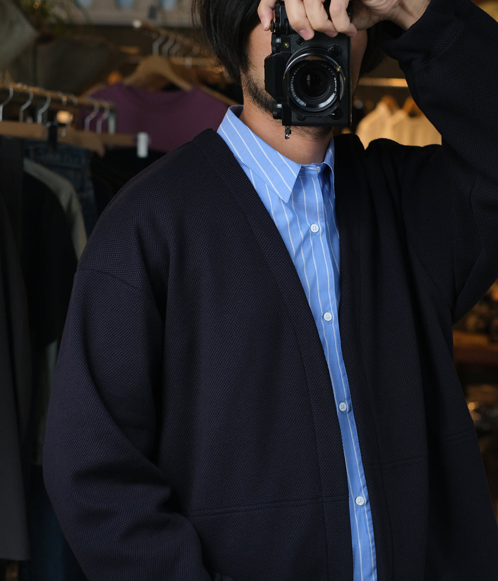 新品 STILL BY HAND Ramie Pique Cardigan 新品 STILL BY HAND Ramie Pique Cardigan - メルカリ