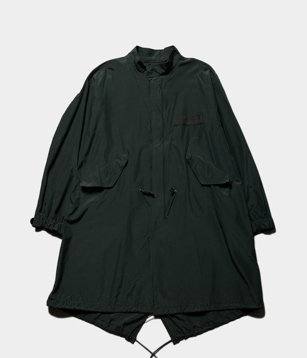 A.PRESSE 2025 Style1 "Silk Taffeta M-65 Fishtail Parka"