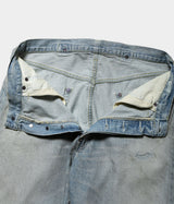 A.PRESSE 2025 Style1 "No.37 Washed Wide Denim Pants"