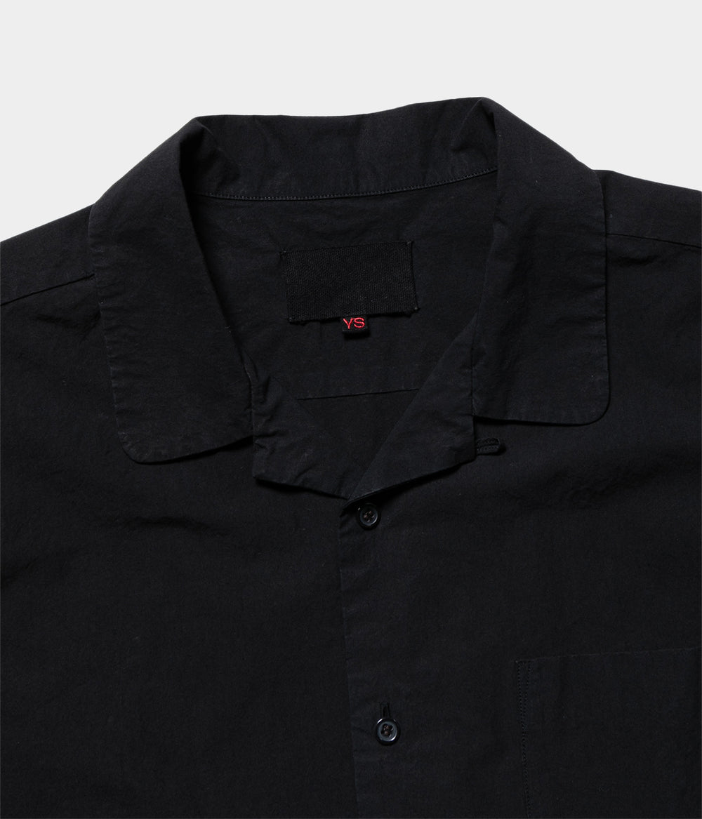 25aw T.T Open Collar Shirt 黒 15 新品未使用 OPEN COLLAR S/S SHIRT / CHARCOAL – RAINMAKER KYOTO