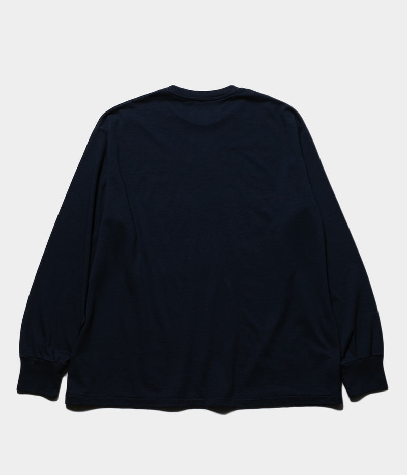 A.PRESSE 2025 Style1 "Cashmere Blend L/S T-Shirt"