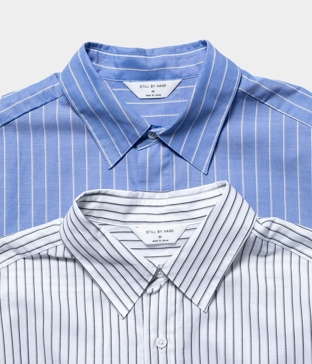 25ss STILL BY HAND シルク混紡 オーサイズシャツ 46 25ss STILL BY HAND シルク混紡 オーサイズシャツ 46 25ss STILL