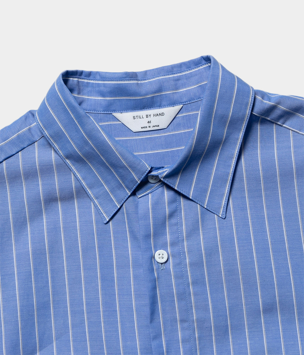 48美品 25ss STILL BY HAND ストライプシャツ SH04251 48美品 25ss STILL BY HAND ストライプシャツ SH04251 STILL BY