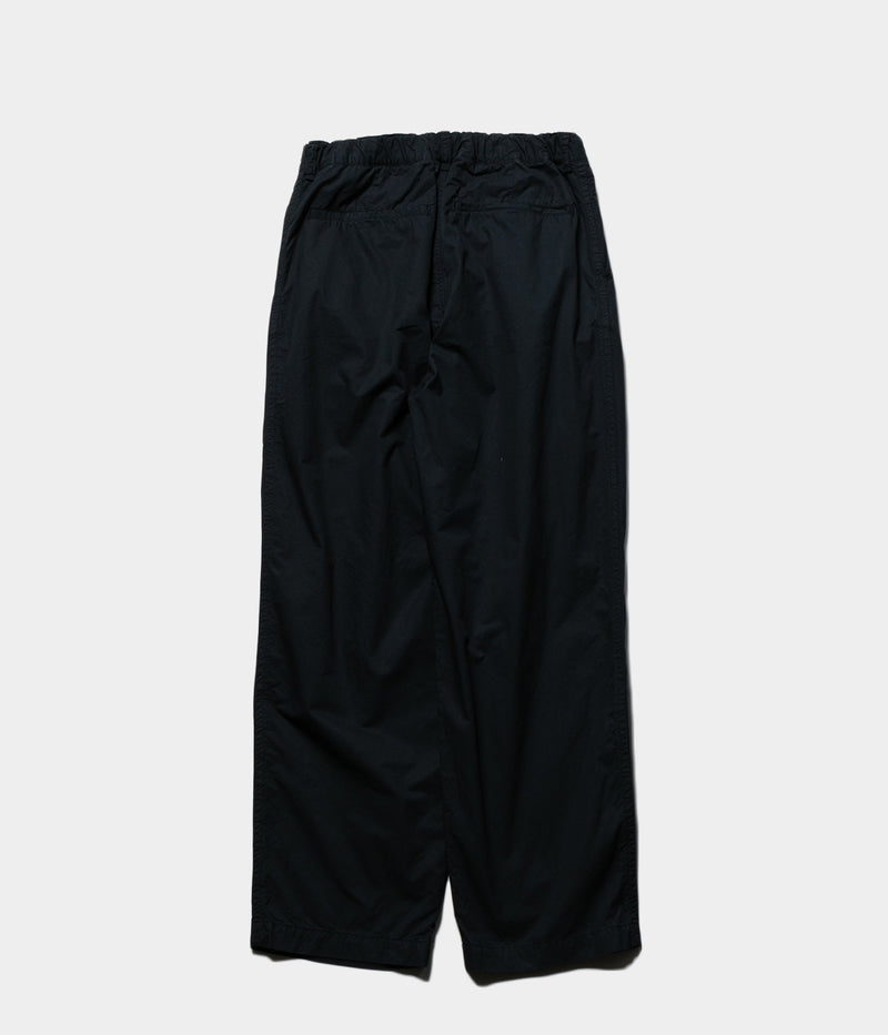 STILL BY HAND "PT02251" Garment-dye 2tuck pants