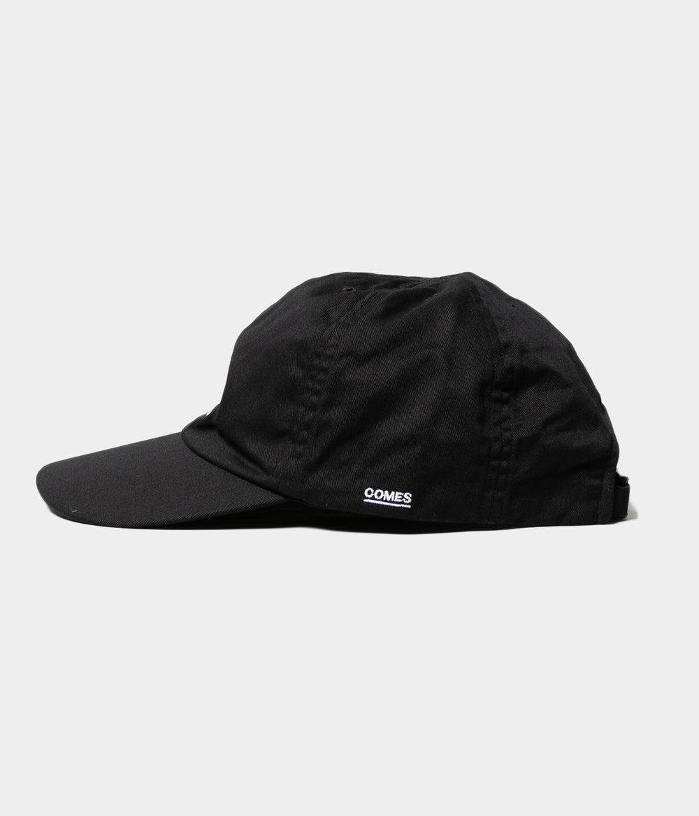 【新品】COMESANDGOES / SMALL NYNY CAP ブラック SMALL NYNY CAP | COMESANDGOES(カムズアンドゴーズ) / 帽子