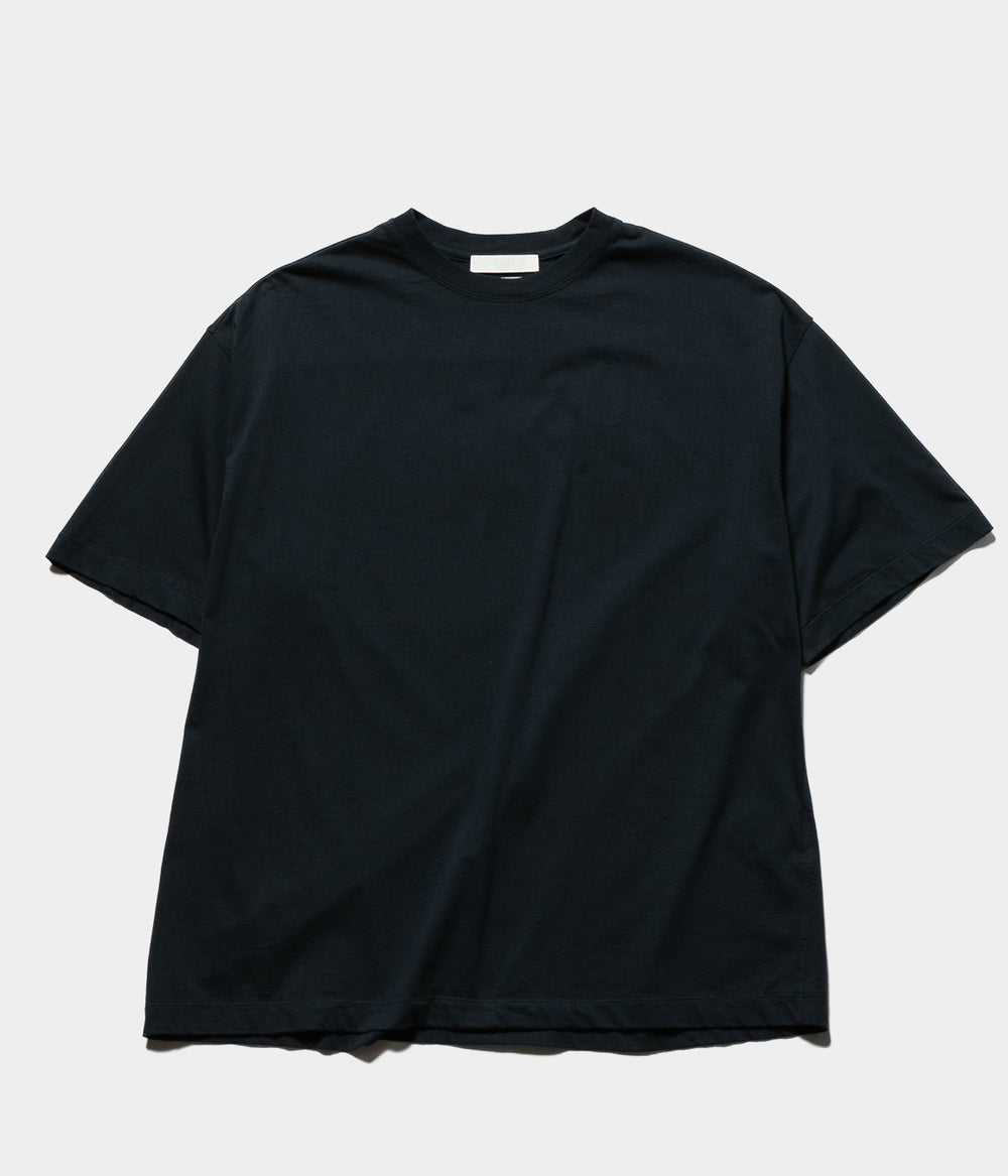 YOKE（ヨーク）コネクティング クルーネックニット グリーン
