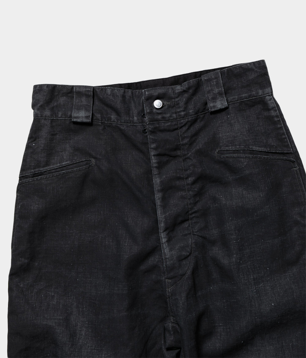 新品 a.presse Vintage Black Linen Coverall A.PRESSE Vintage Black Linen Coverall – unexpected store