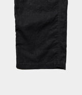 A.PRESSE 2025 Style1 "Vintage Black Linen Trousers"