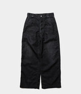 A.PRESSE 2025 Style1 "Vintage Black Linen Trousers"