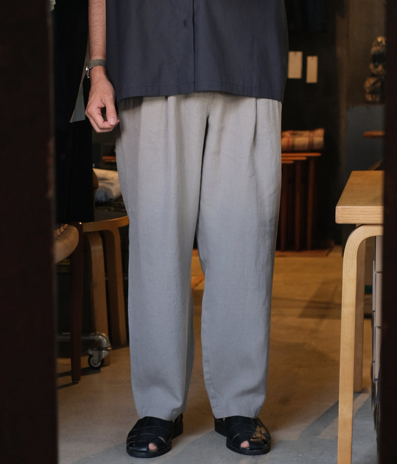 STILL BY HAND "PT07252" 리넨 팬츠