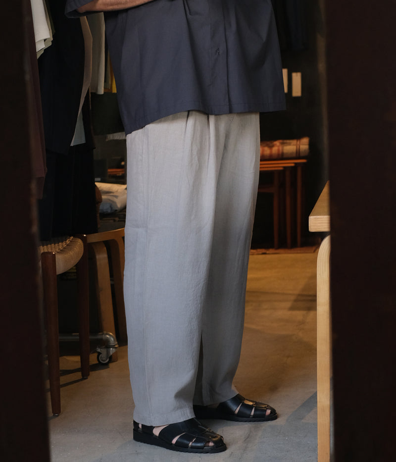 STILL BY HAND "PT07252" 리넨 팬츠