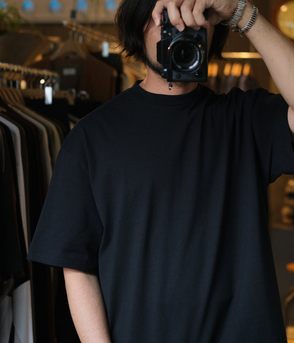 A.PRESSE Heavy Weight T-shirt アプレッセNAVY A.PRESSE 
