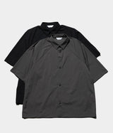 STILL BY HAND "SH01252" Polyurethane blend nylon shirt