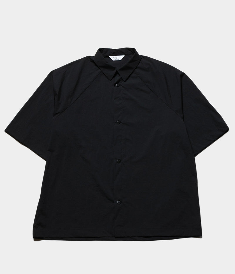 STILL BY HAND "SH01252" Polyurethane blend nylon shirt