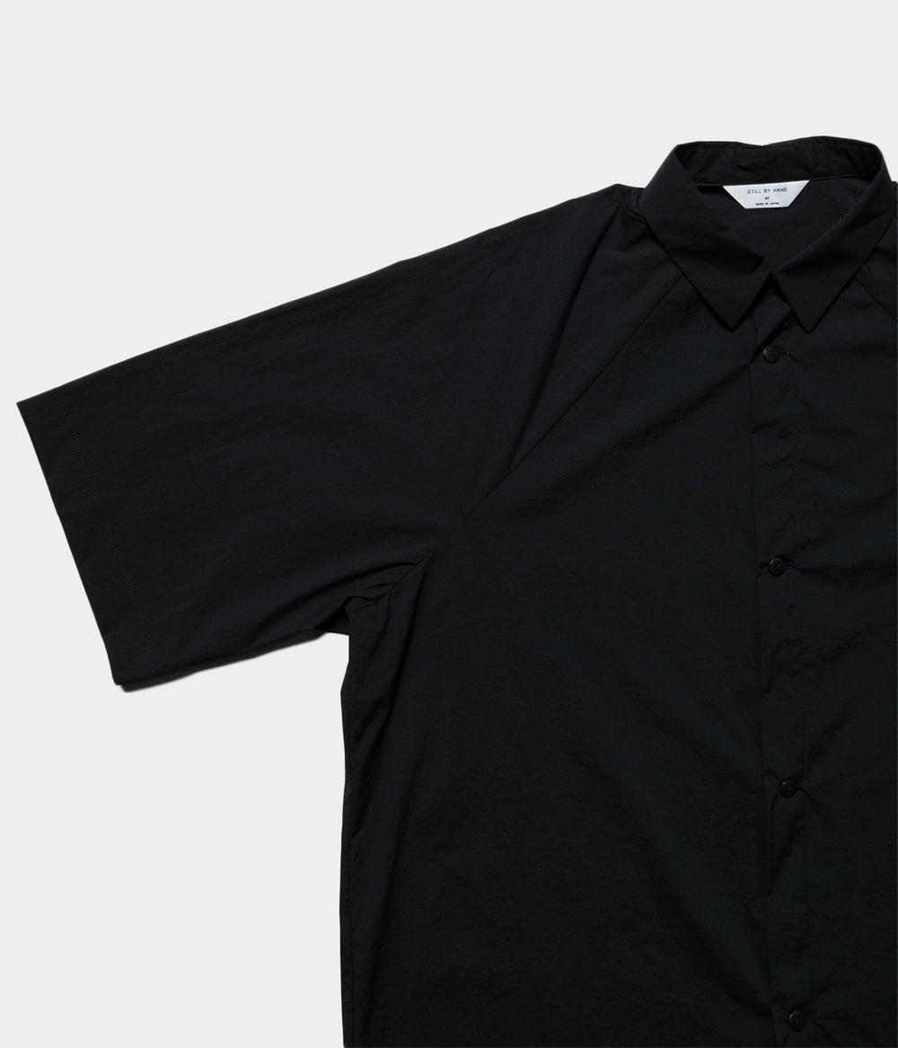 67▢STILL BY HAND NYLON SHIRT UT1222-10 67▢STILL BY HAND NYLON SHIRT UT1222-10