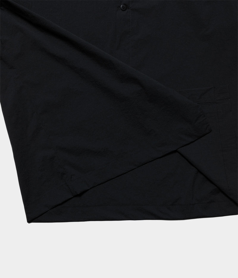STILL BY HAND "SH01252" Polyurethane blend nylon shirt