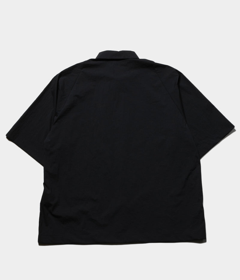 STILL BY HAND "SH01252" Polyurethane blend nylon shirt