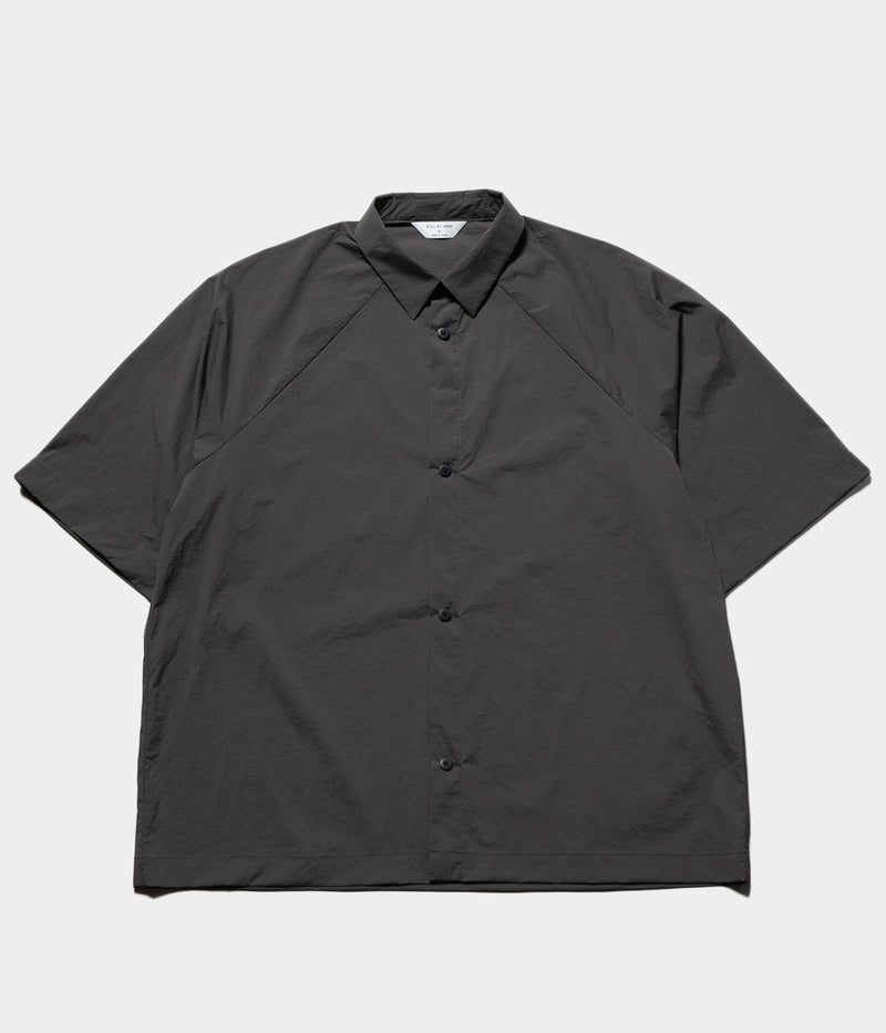 STILL BY HAND "SH01252" Polyurethane blend nylon shirt
